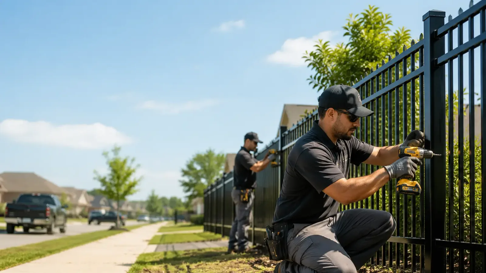 Metal Fence Installation in Alexander, NY